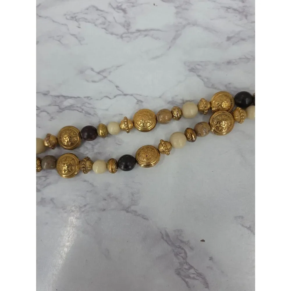 Vintage Gold Beaded Chain Waist Chain Belt